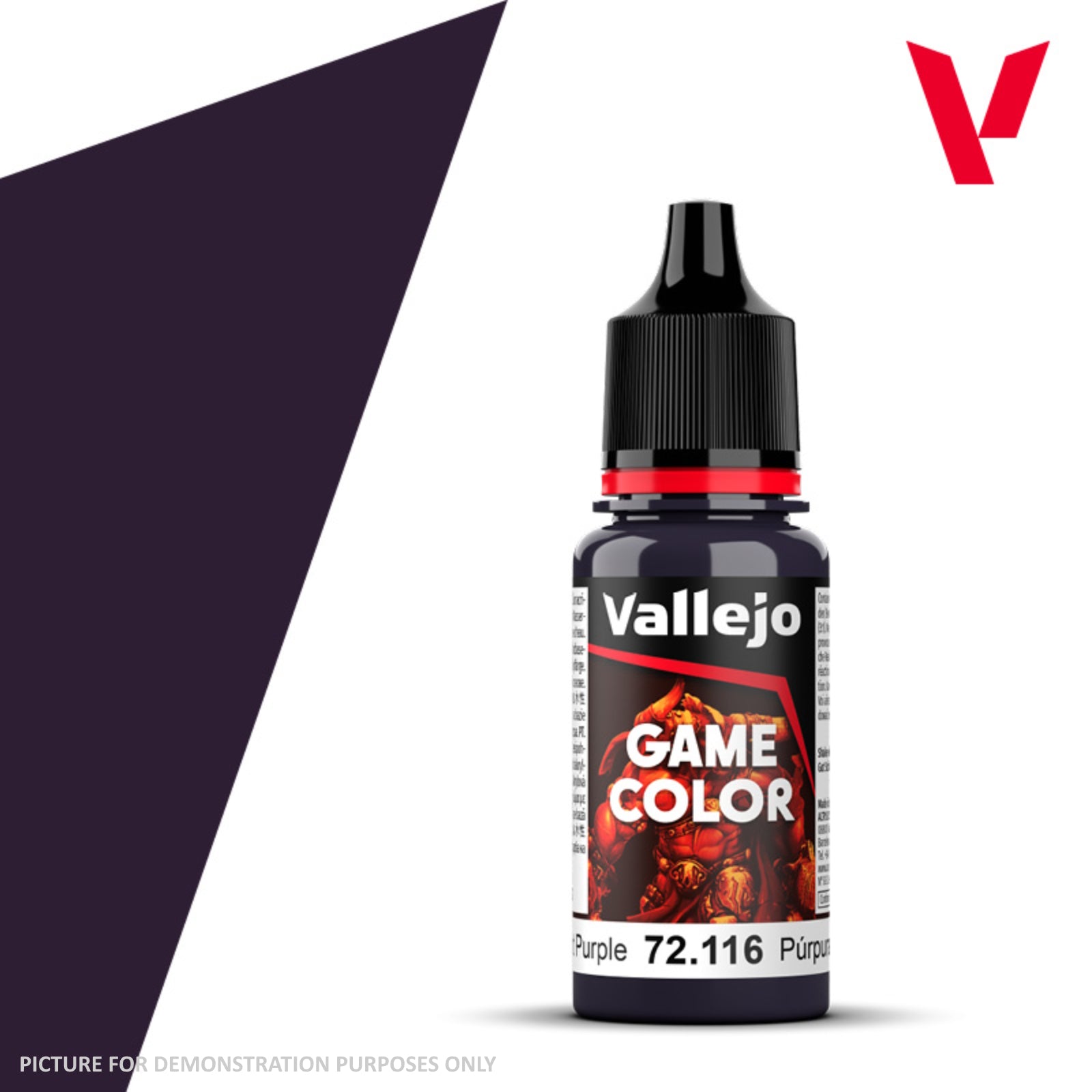Vallejo Game Colour - 72.116 Midnight Purple 18ml